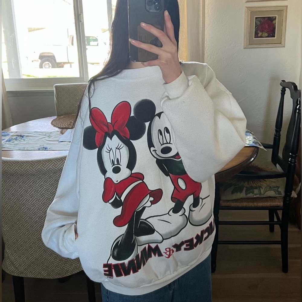 Minnie&Mickey sweater